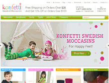 Tablet Screenshot of mykonfetti.com